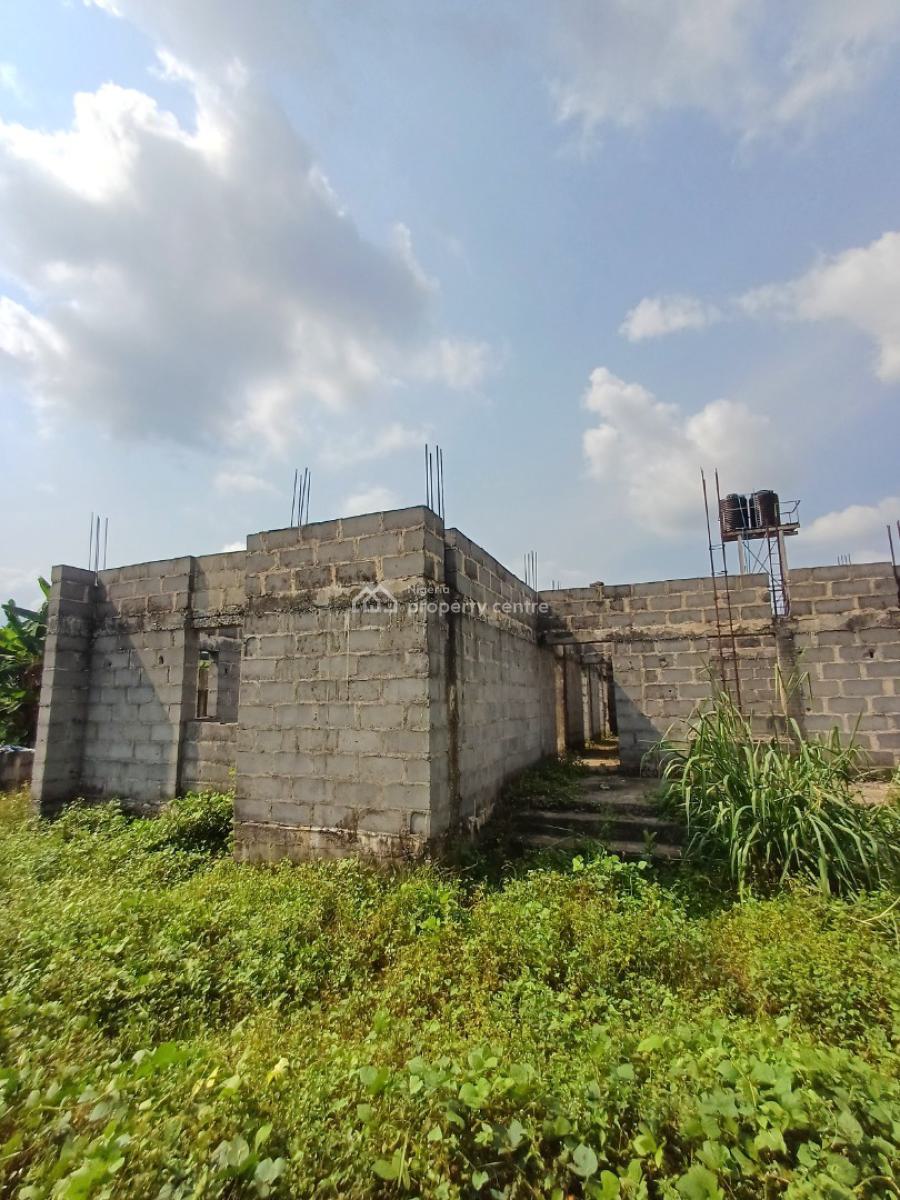Uncompleted 5 Bedroom Duplex with Gate House, Amaechi School Road Estate, Off East West Road, Rumuosi, Port Harcourt, Rivers, Detached Duplex for Sale
