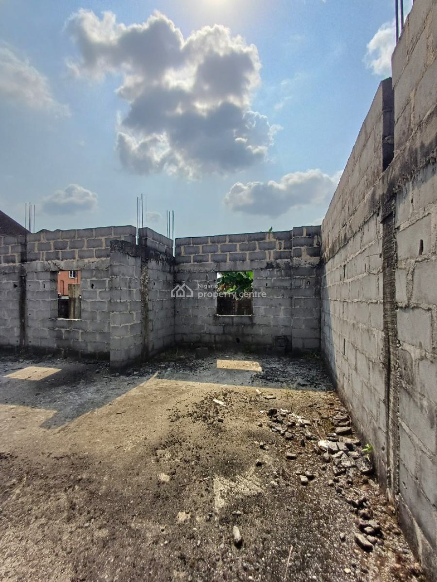 Uncompleted 5 Bedroom Duplex with Gate House, Amaechi School Road Estate, Off East West Road, Rumuosi, Port Harcourt, Rivers, Detached Duplex for Sale