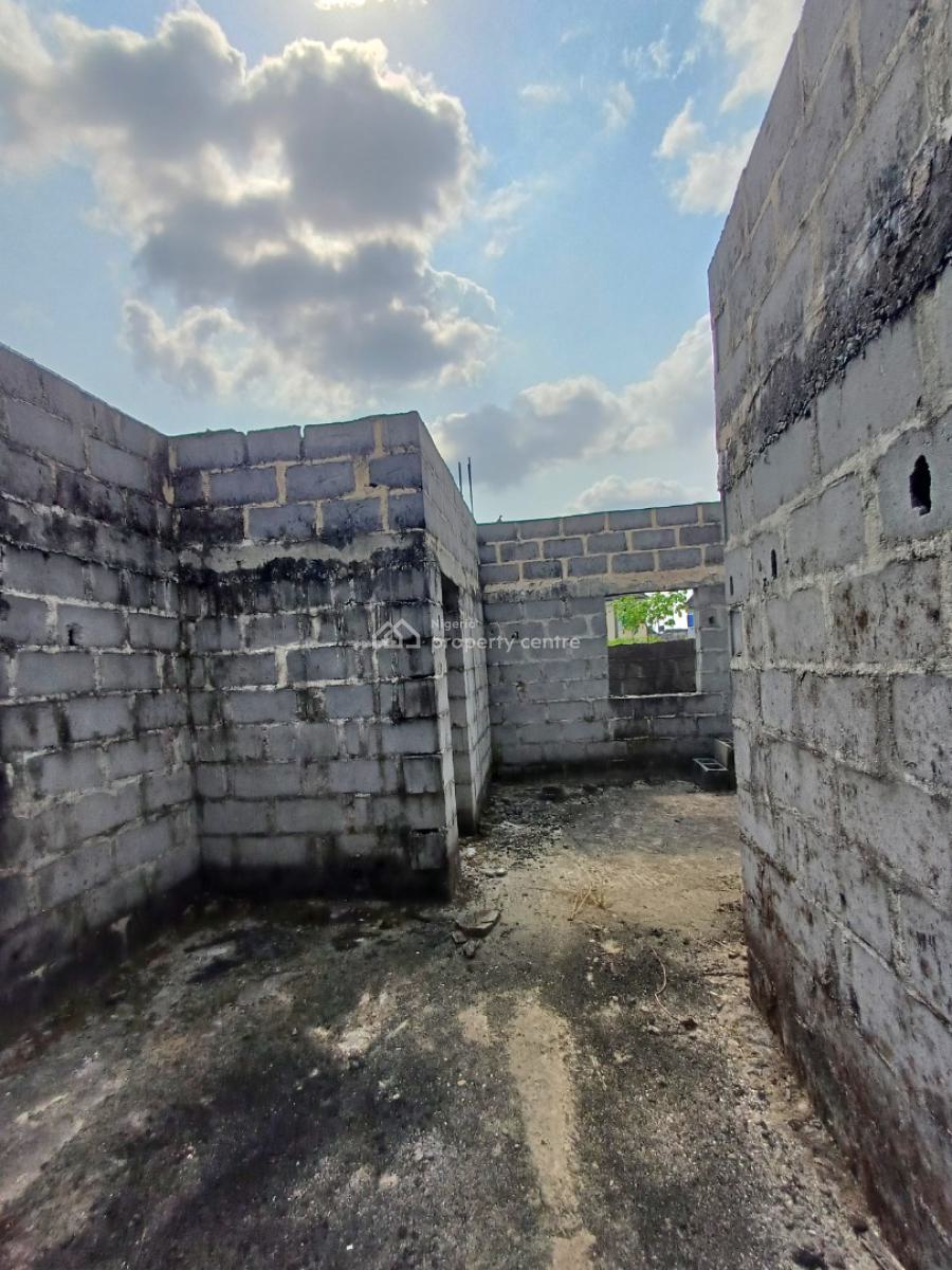 Uncompleted 5 Bedroom Duplex with Gate House, Amaechi School Road Estate, Off East West Road, Rumuosi, Port Harcourt, Rivers, Detached Duplex for Sale