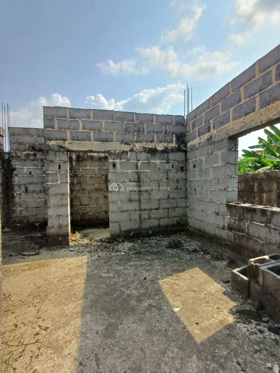 Uncompleted 5 Bedroom Duplex with Gate House, Amaechi School Road Estate, Off East West Road, Rumuosi, Port Harcourt, Rivers, Detached Duplex for Sale