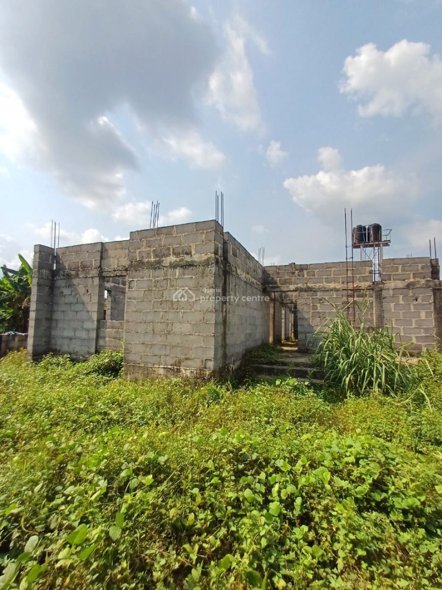 Uncompleted 5 Bedroom Duplex with Gate House, Amaechi School Road Estate, Off East West Road, Rumuosi, Port Harcourt, Rivers, Detached Duplex for Sale