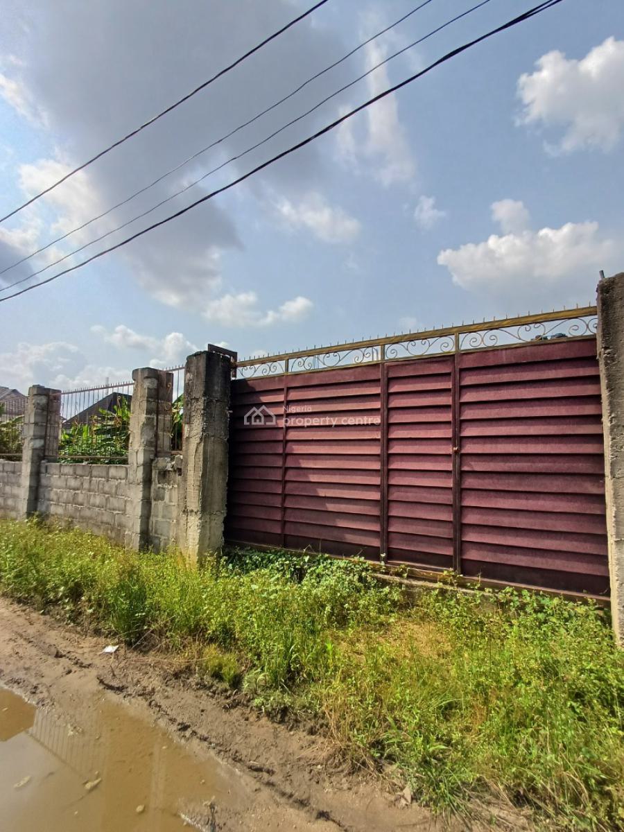 Uncompleted 5 Bedroom Duplex with Gate House, Amaechi School Road Estate, Off East West Road, Rumuosi, Port Harcourt, Rivers, Detached Duplex for Sale
