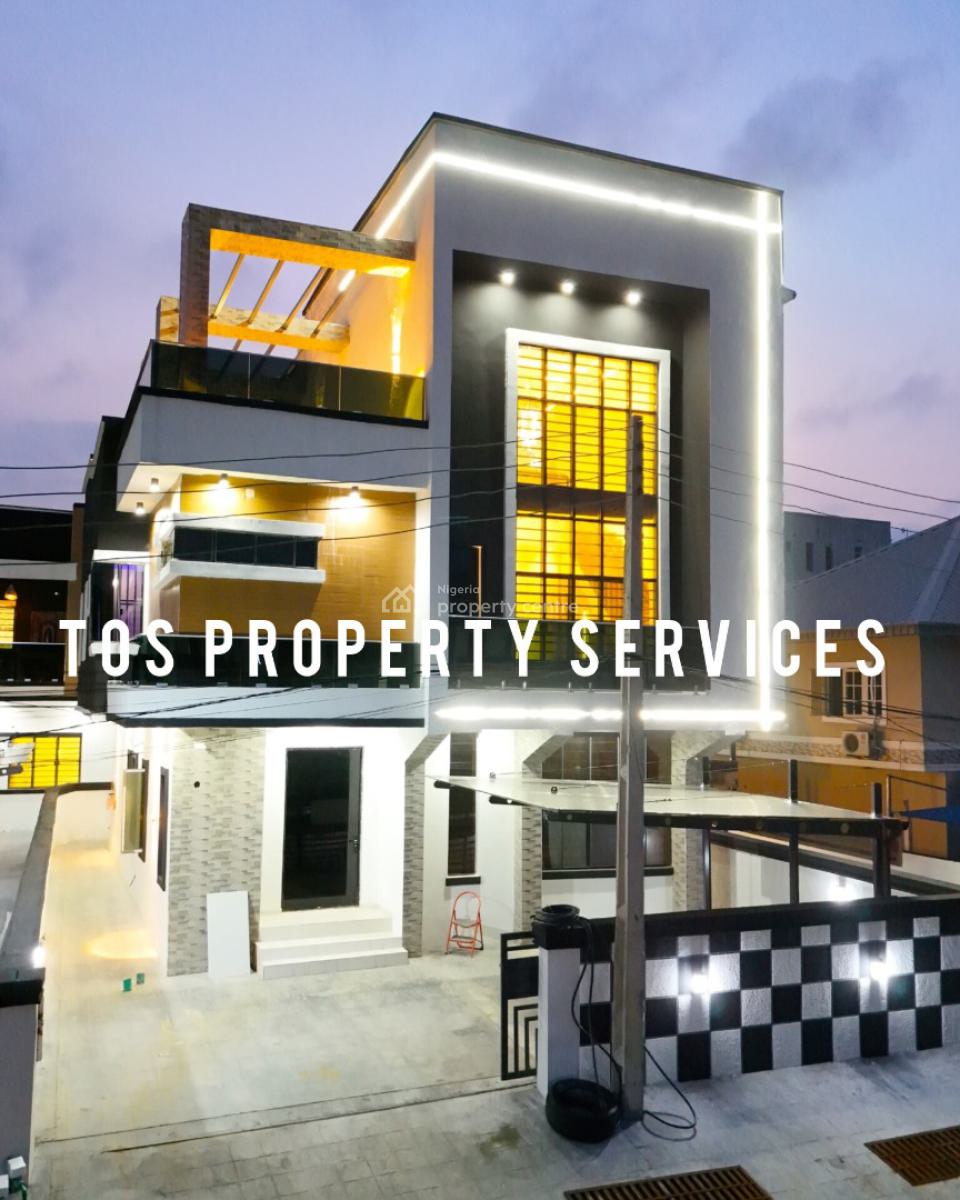6 Bedrooms Detached Smart House, Chevron, Lekki, Lagos, Detached Duplex for Sale