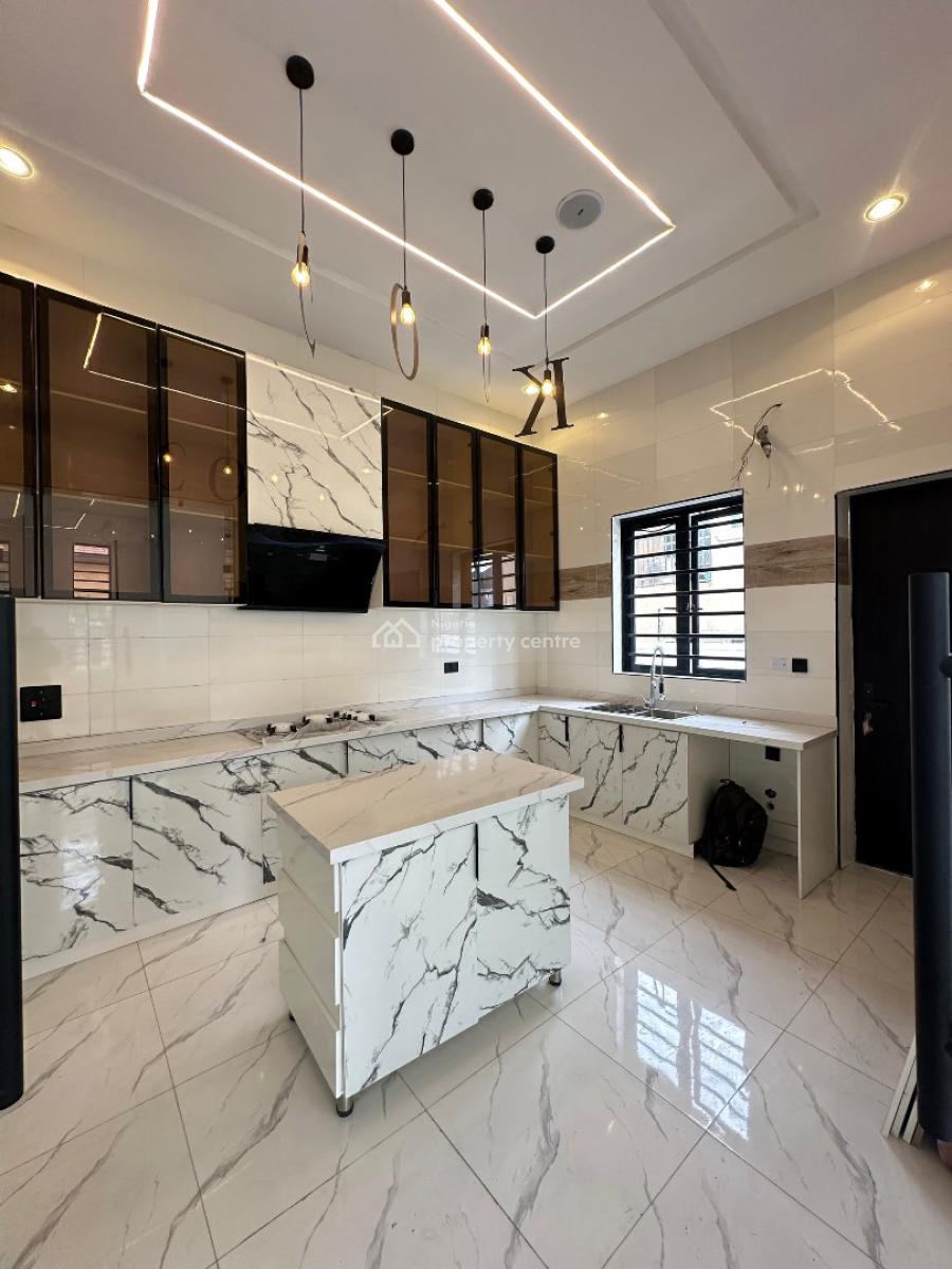 Exquisite Luxury Spacious 5 Bedroom Fully Detached Duplex with Bq, Ajah, Lagos, Detached Duplex for Sale