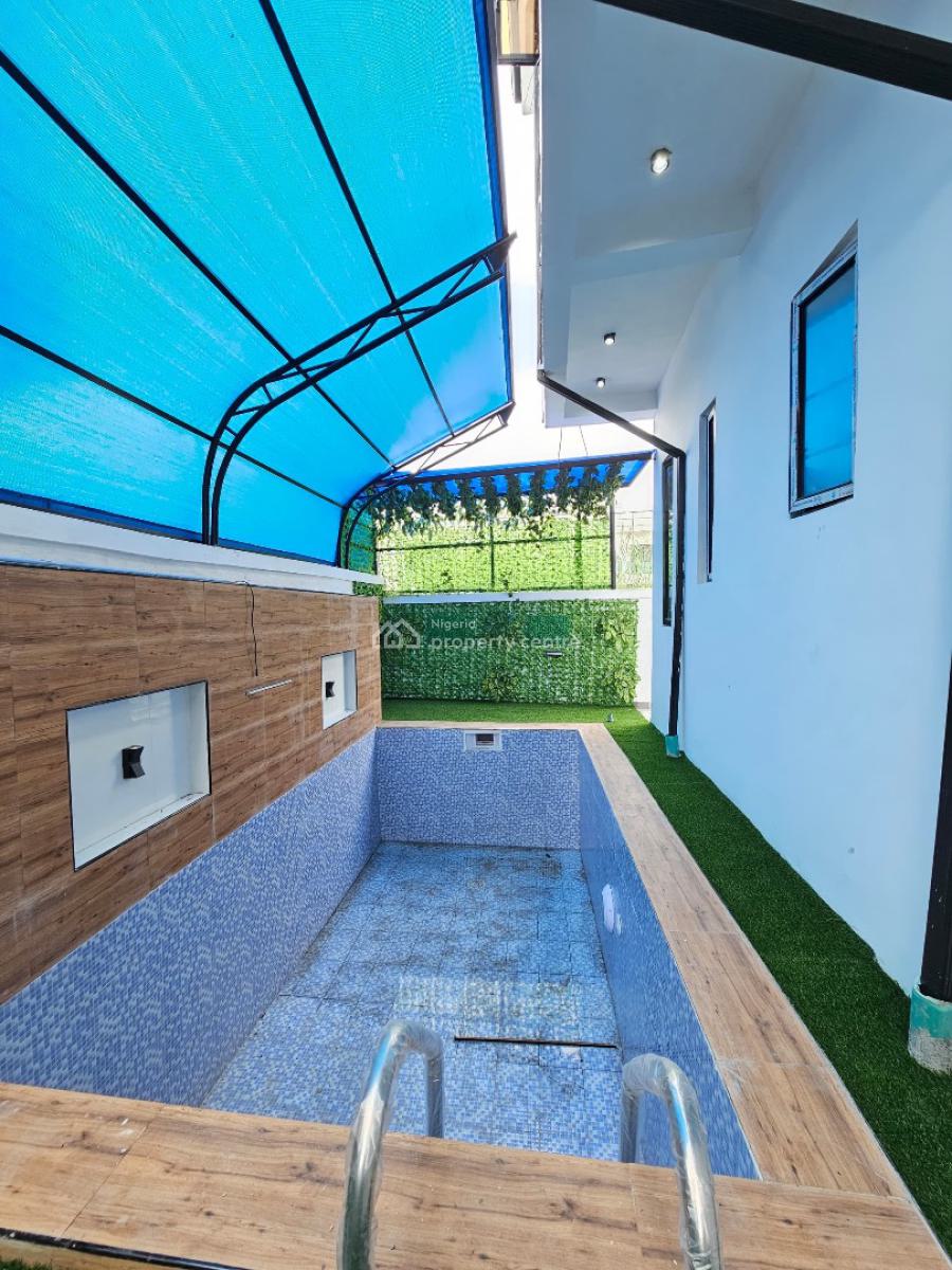 Spacious 5 Bedroom Detached Duplex with Bq and Pool, Ajah, Lagos, Detached Duplex for Sale