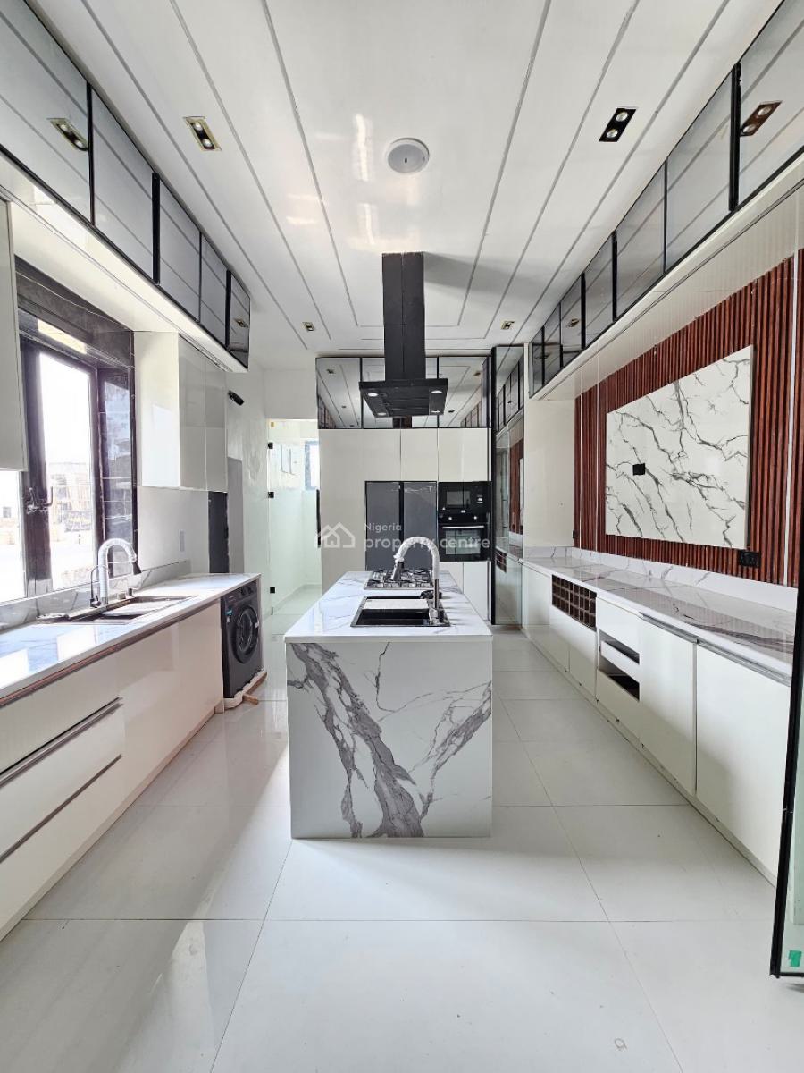 Spacious 5 Bedroom Fully Detached Duplex with Bq and Pool, Ajah, Lagos, Detached Duplex for Sale