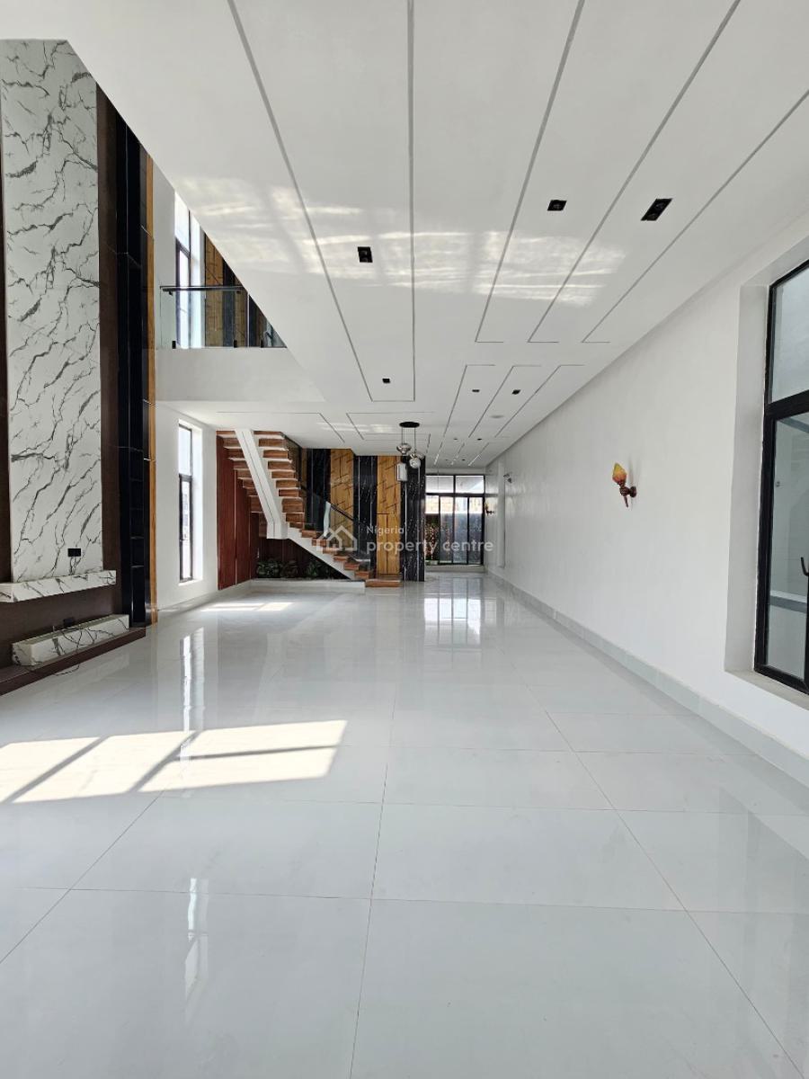 Spacious 5 Bedroom Fully Detached Duplex with Bq and Pool, Ajah, Lagos, Detached Duplex for Sale