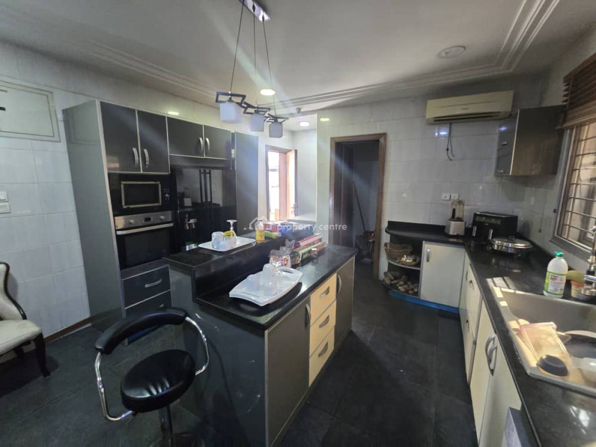 Luxury Furnished 5 Bedroom Fully Detached House with Bq and Swimming, Off Admiralty Way, Lekki Phase 1, Lekki, Lagos, Detached Duplex for Rent