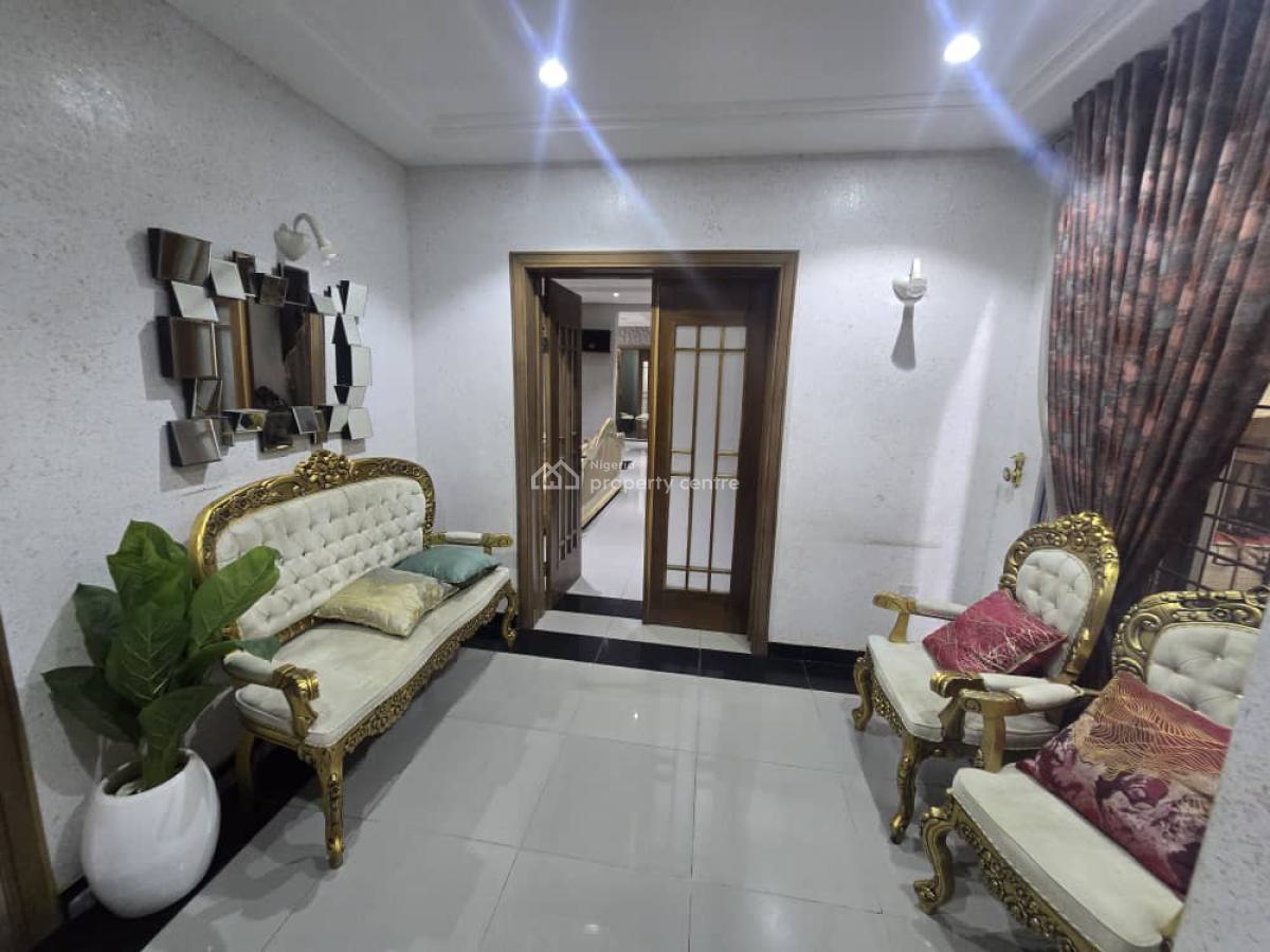 Luxury Furnished 5 Bedroom Fully Detached House with Bq and Swimming, Off Admiralty Way, Lekki Phase 1, Lekki, Lagos, Detached Duplex for Rent