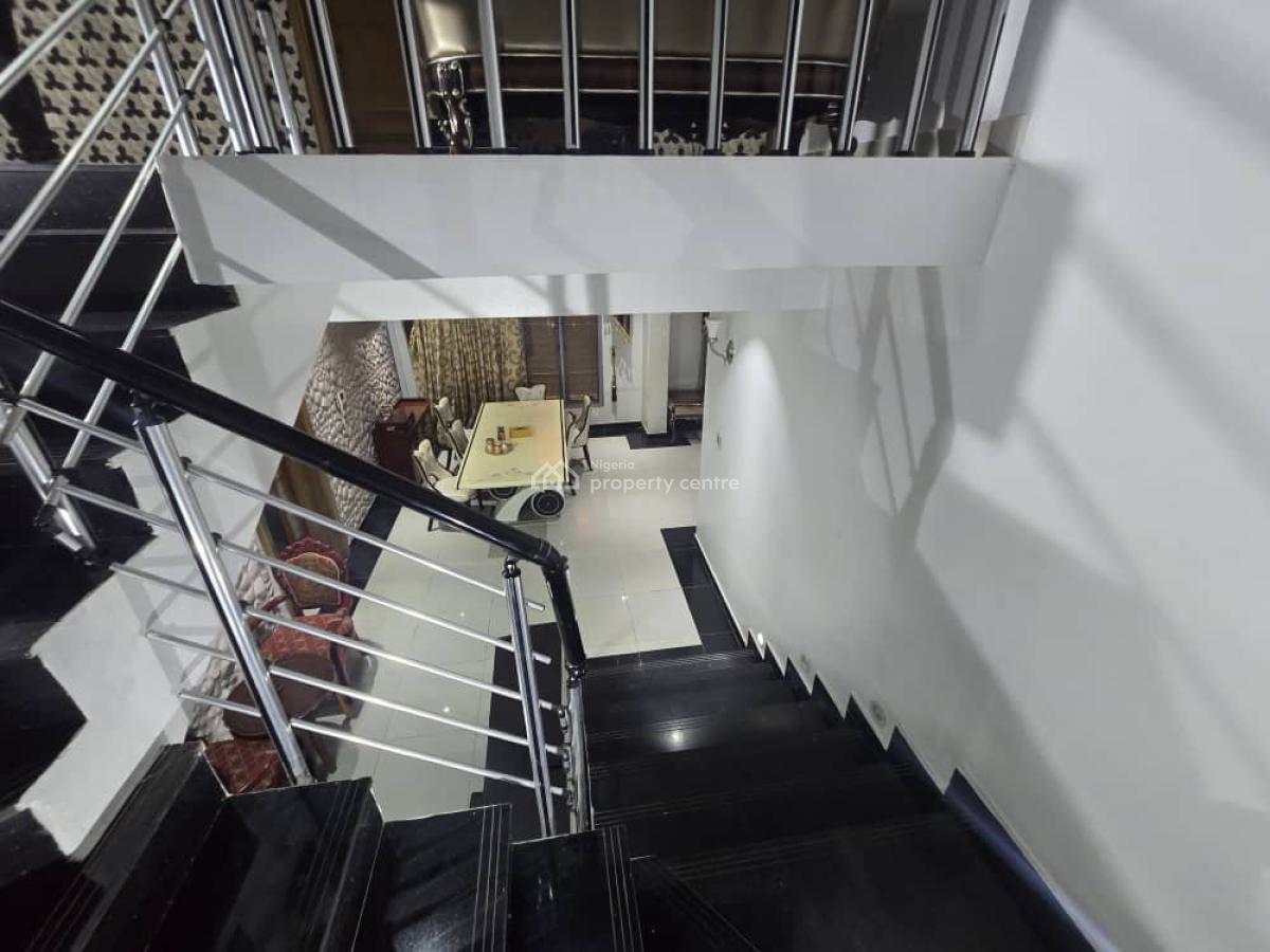 Luxury Furnished 5 Bedroom Fully Detached House with Bq and Swimming, Off Admiralty Way, Lekki Phase 1, Lekki, Lagos, Detached Duplex for Rent