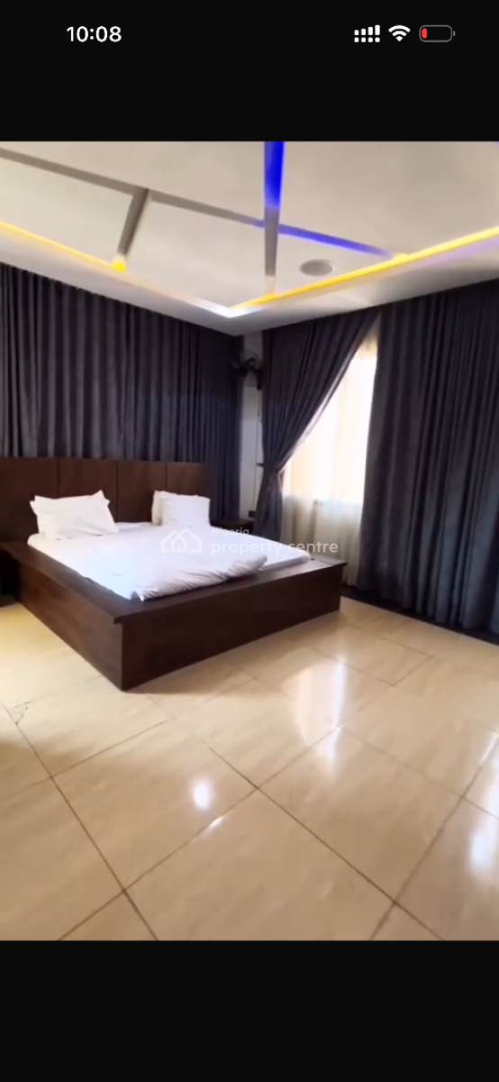 Luxury Smart 2 Bedroom Furnished and Service 2 Bedroom Bungalow Standa, By Nzimaye Hospital, Idu Industrial, Abuja, Detached Bungalow Short Let