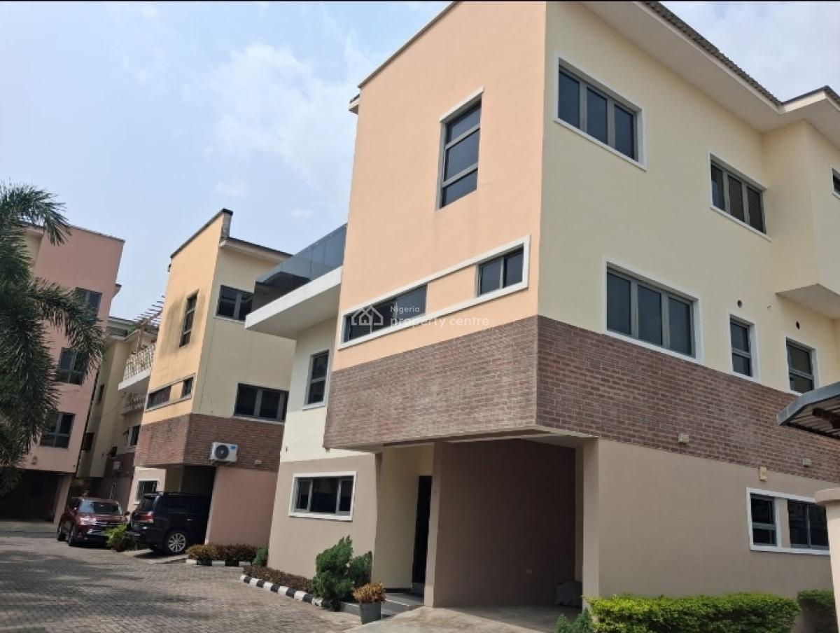 Spacious 4bed Duplex with a Bq, 24hr Power & Security Guaranteed, Oniru, Victoria Island (vi), Lagos, Detached Duplex for Rent