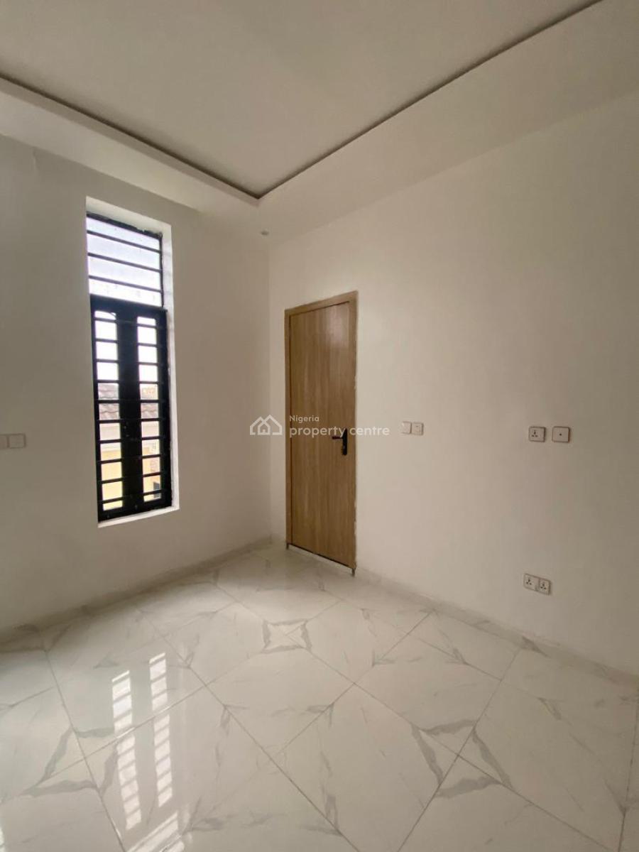 Well-designed 4-bedroom Semi-detached Duplex W/ Bq in a Secured Estate, Ajah, Lagos, Semi-detached Duplex for Sale