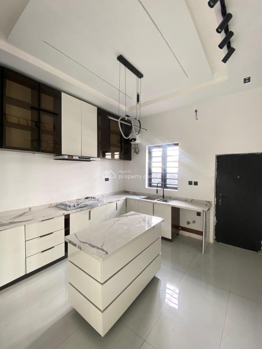 Spacious 4 Bedroom Fully Detached Duplex with Bq in a Secured Estate, Ajah, Lagos, Detached Duplex for Sale