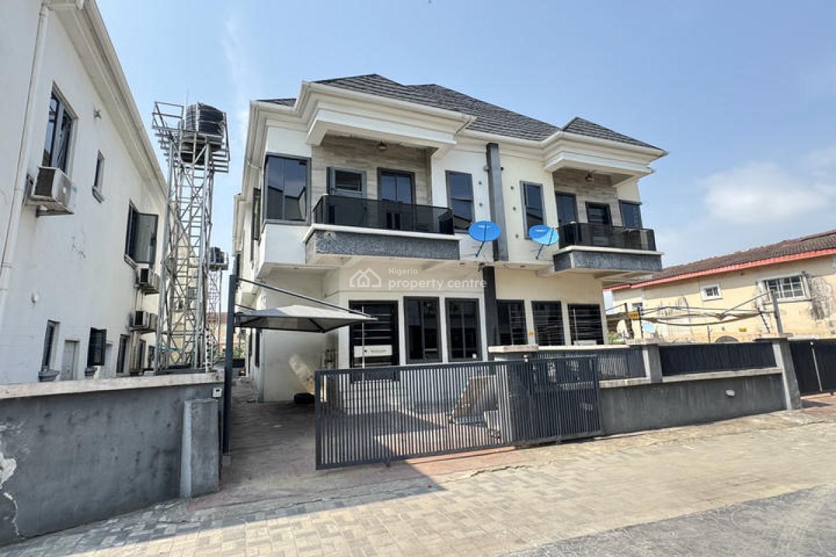 Luxury 4 Bedroom Semi-detached Duplex with Bq, Oral Estate, Lekki, Lagos, Semi-detached Duplex for Rent