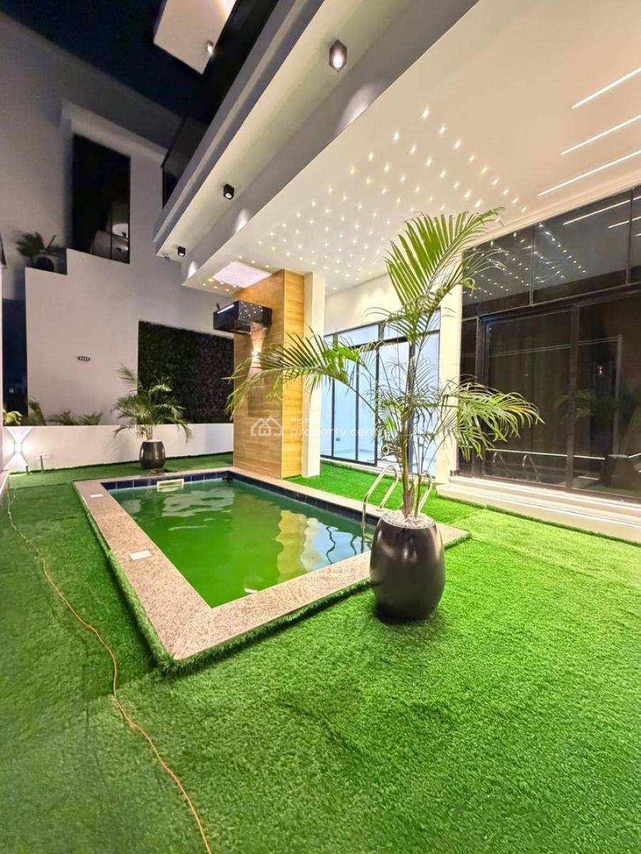 Magnificent 5 Bedroom Fully Detached Duplex with Swimming Pool, Lekki, Lagos, Detached Duplex for Sale