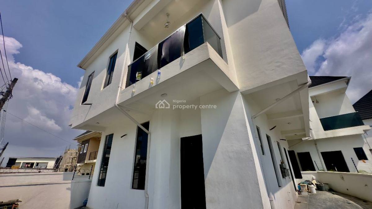 Well Priced 5 Bedroom Detached Duplex with Bq in a Gated Estate, Happyland Estate, Sangotedo, Ajah, Lagos, Detached Duplex for Sale