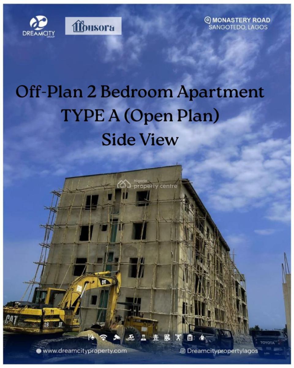 Luxurious 3 Bedroom with Bq, Sangotedo, Lekki, Lagos, Flat / Apartment for Sale