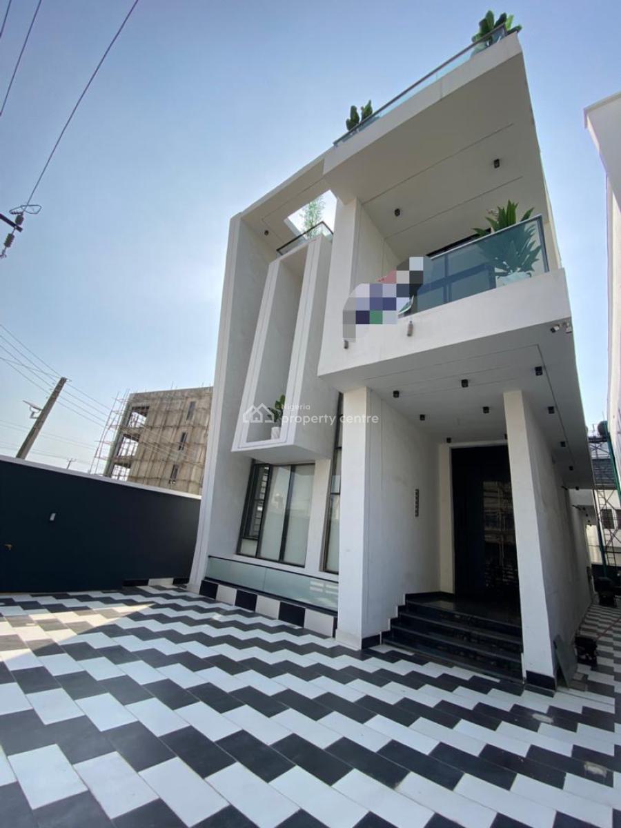 Exclusive 5 Bedroom Detached Duplex with a Bq in a Serene Environment, Chevron Toll Gate, Lekki, Lagos, Detached Duplex for Sale