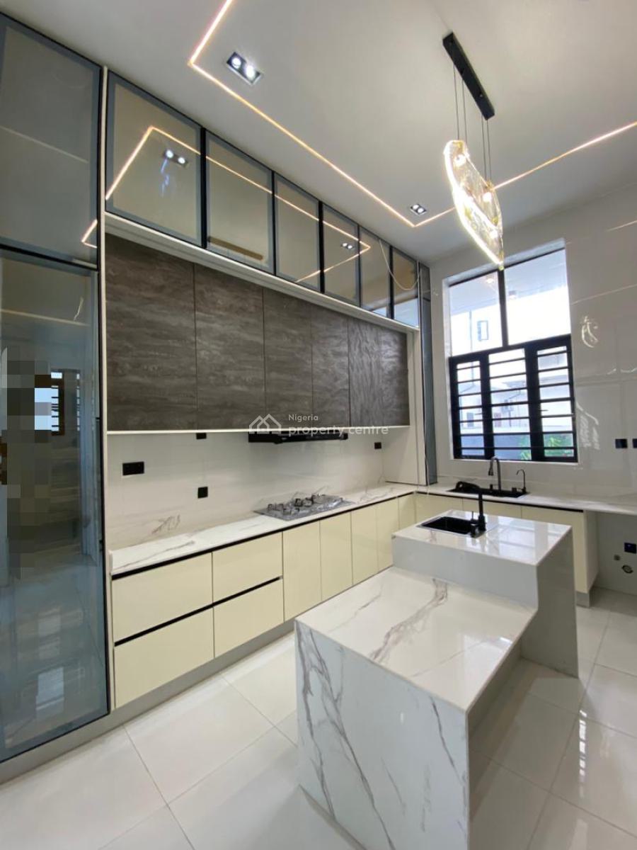 Exclusive 5 Bedroom Detached Duplex with a Bq in a Serene Environment, Chevron Toll Gate, Lekki, Lagos, Detached Duplex for Sale