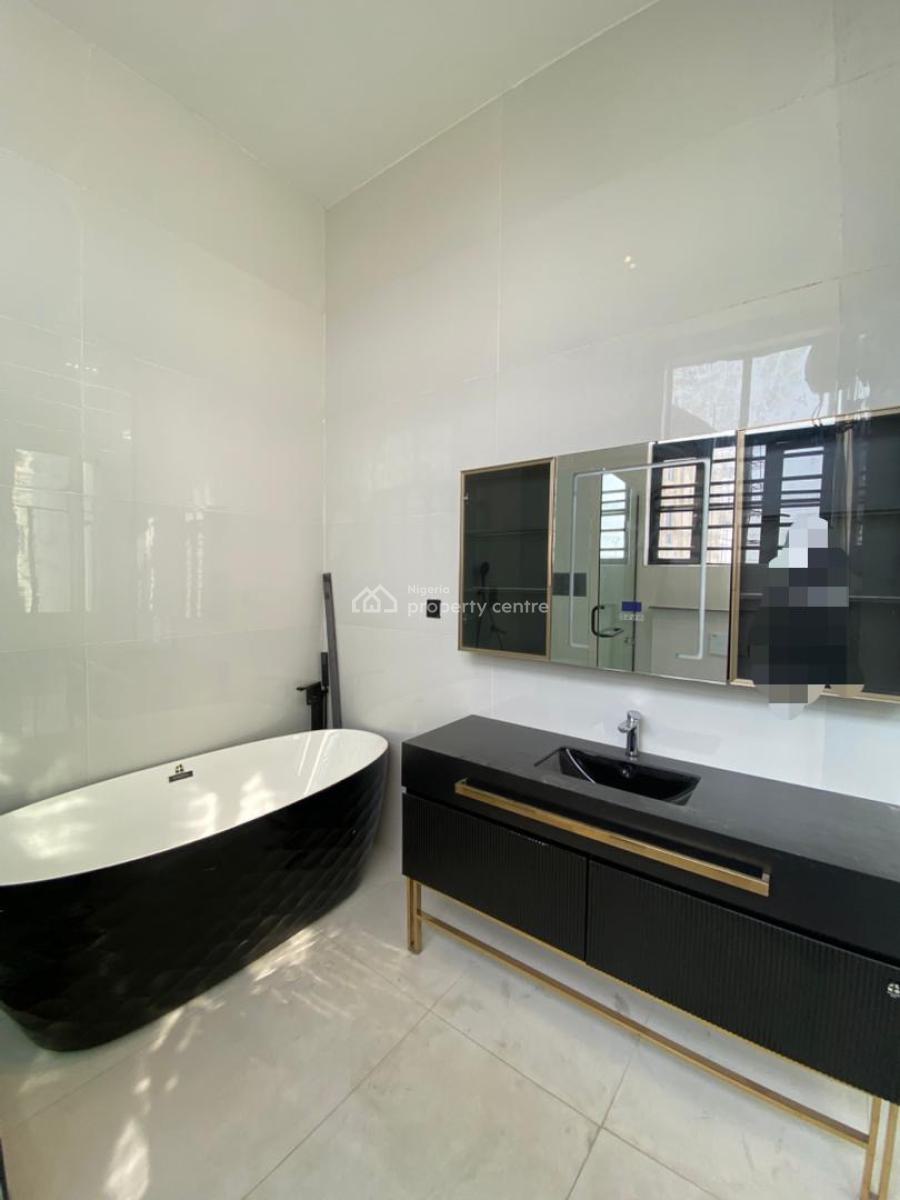 Exclusive 5 Bedroom Detached Duplex with a Bq in a Serene Environment, Chevron Toll Gate, Lekki, Lagos, Detached Duplex for Sale