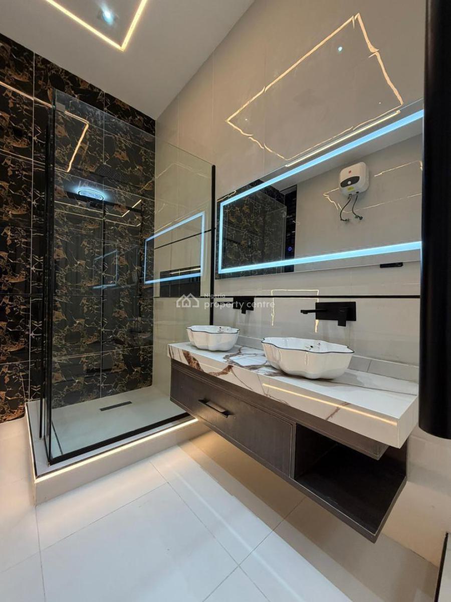 Contemporary Luxury Smart 5 Bedroom Home with Cinema & Pool, Lekki Conservation Chevron. (serene and Secured Estate), Lekki, Lagos, Detached Duplex for Sale