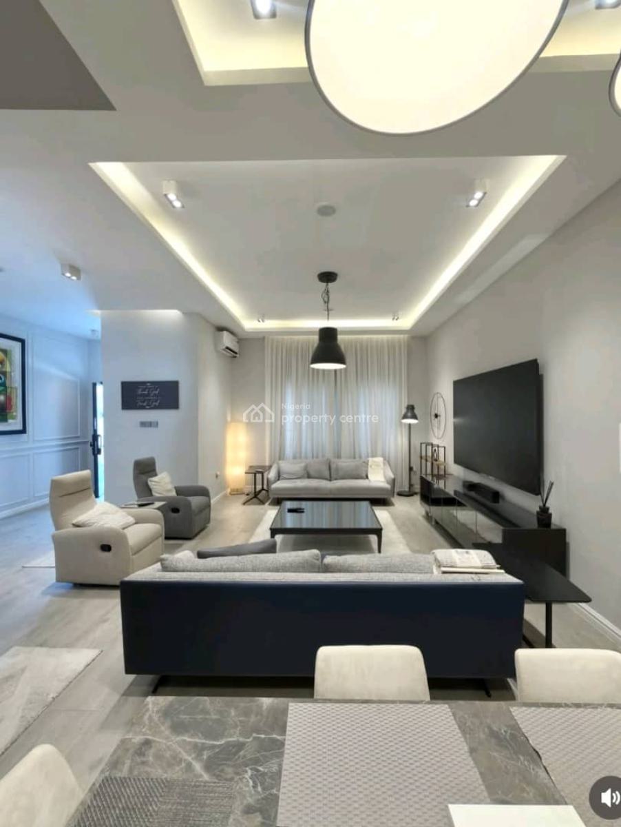 Furnished 4 Bedroom Terrace Duplex with 3 Living Rooms & a Room Boys Q, Jahi, Abuja, House for Sale