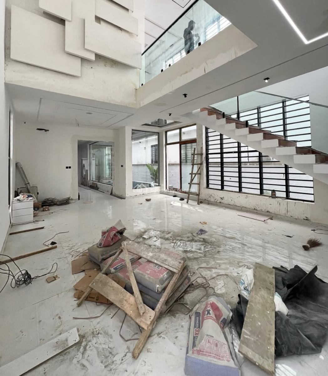 Contemporary 5 Bedroom Detached Duplex, Chevron Toll Gate, Lekki, Lagos, Detached Duplex for Sale