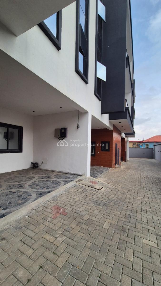 Newly Built Luxurious 4 Bedroom Terrace with Bq, Off Allen Avenue, Allen, Ikeja, Lagos, Semi-detached Duplex for Sale