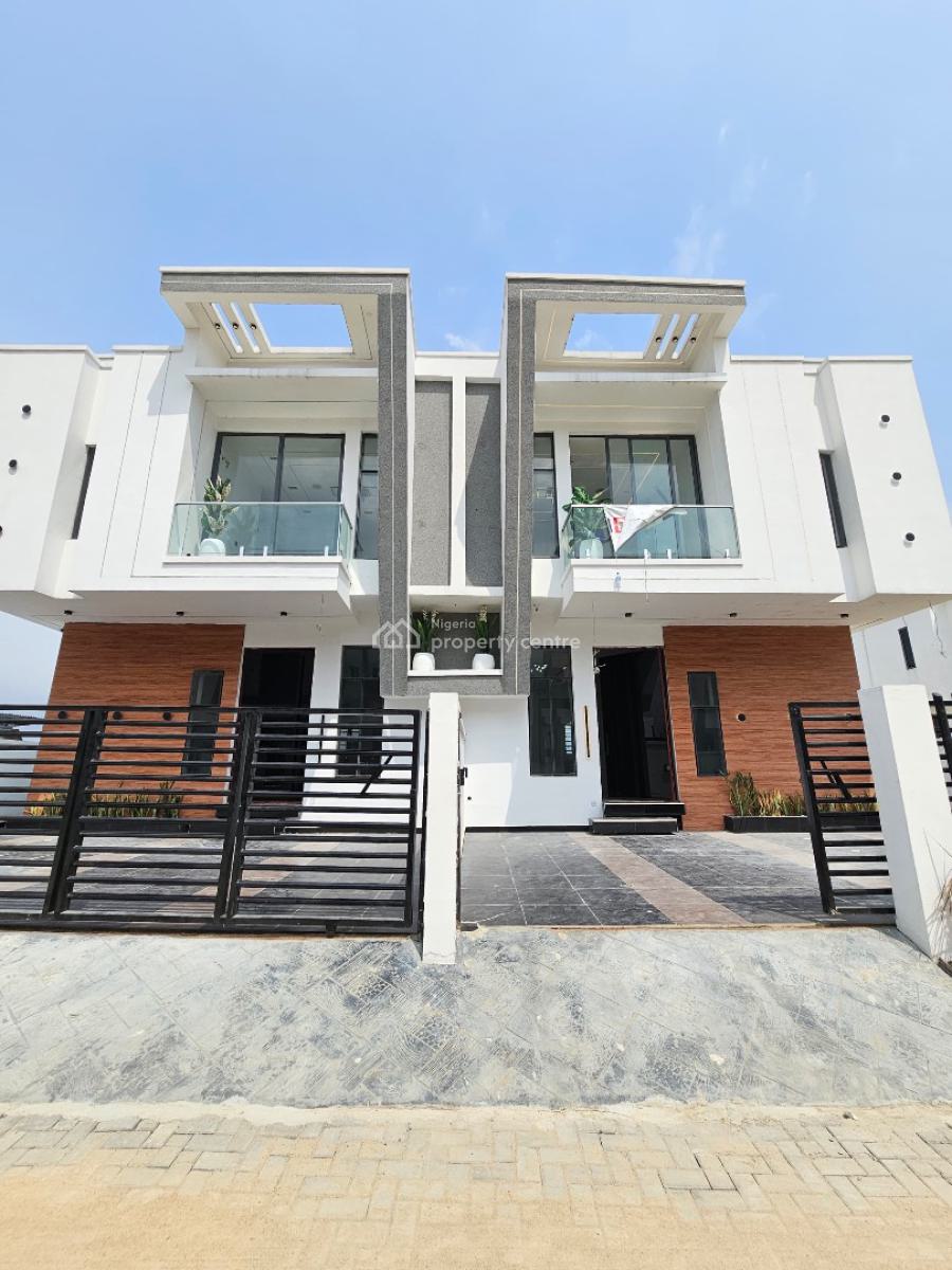 Luxury Spacious 4 Bedroom Semi-detached Duplex with Bq, Ajah, Lagos, Semi-detached Duplex for Sale