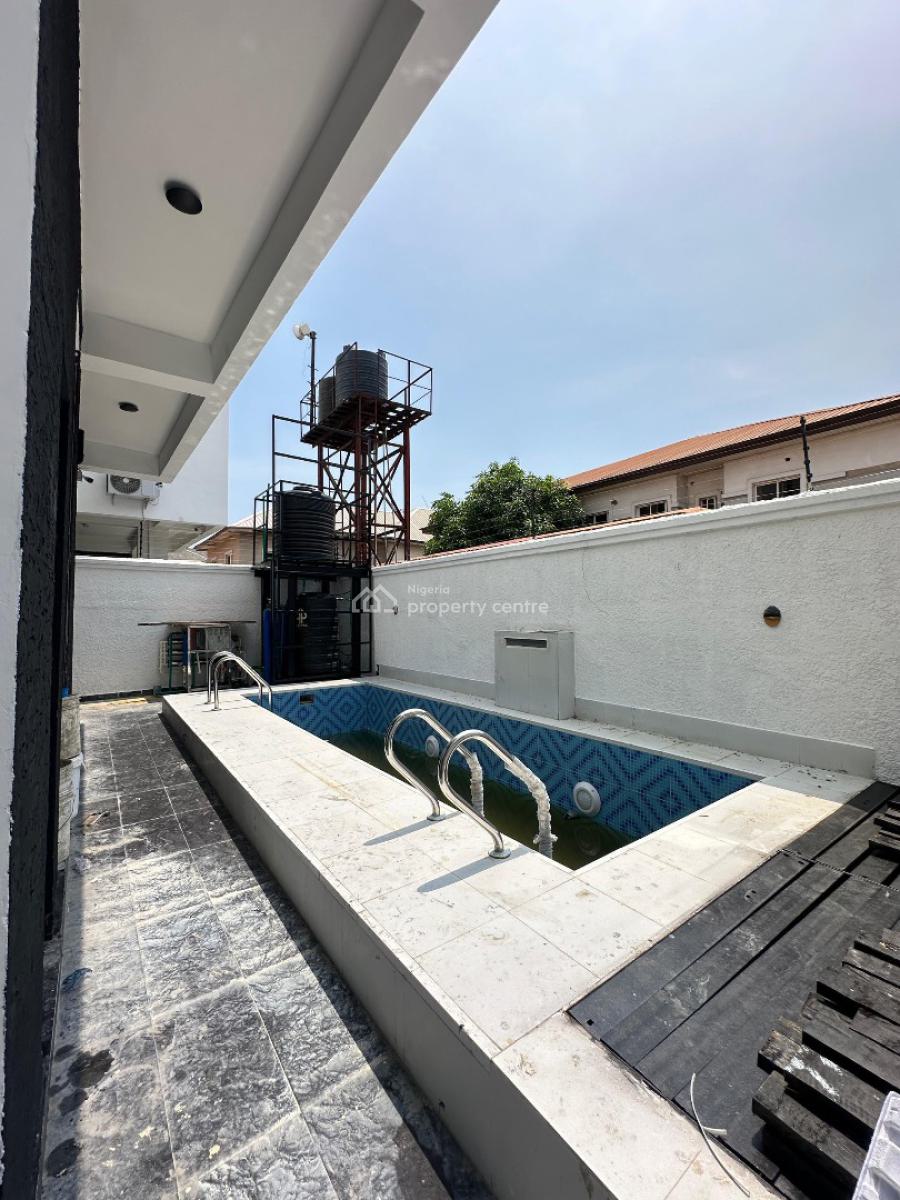 Elegantly Built 5 Bedroom Fully Detached Home with Swimming Pool, Cine, Lekki, Lekki Phase 1, Lekki, Lagos, Detached Duplex for Sale
