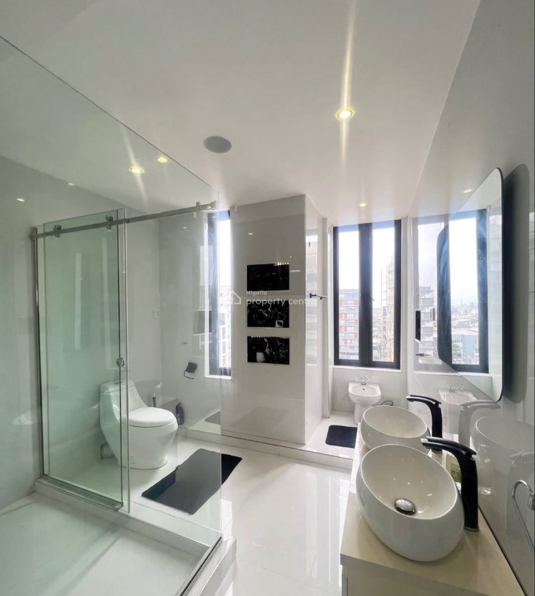 3-bedroom Penthouse with Pool & Guaranteed 24-hour Power, Lekki Phase 1, Lekki, Lagos, Flat / Apartment for Rent