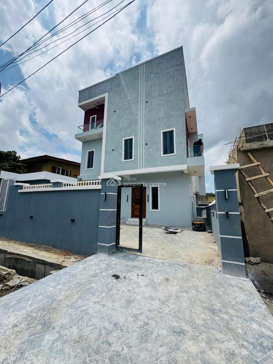 Luxury 5 Bedroom Detached Duplex + Bq, High Demand for Rental in Upscale Neighborhoods, Adeniyi Jones, Ikeja, Lagos, Detached Duplex for Sale