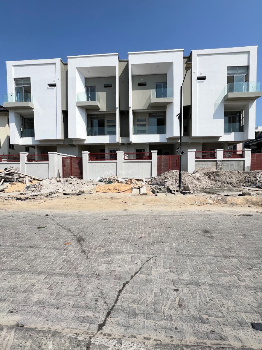 Contemporary 4 Bedroom Terraced  Duplex with Bq in Lekki Phase 1, Lekki Phase 1, Lekki Phase 1, Lekki, Lagos, Terraced Duplex for Sale