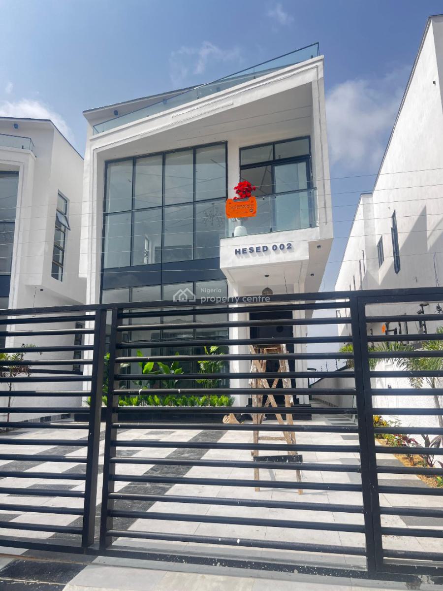 Luxury 5-bedroom Fully Detached Duplex with Pool, Gym & Bq, Ajah, Lagos, Detached Duplex for Sale