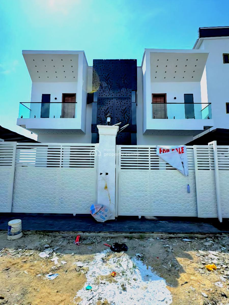 Very Spacious, Newly Built 4-bedroom Semi-detached Duplex with Bq, Orchid, Lekki, Lagos, Semi-detached Duplex for Sale