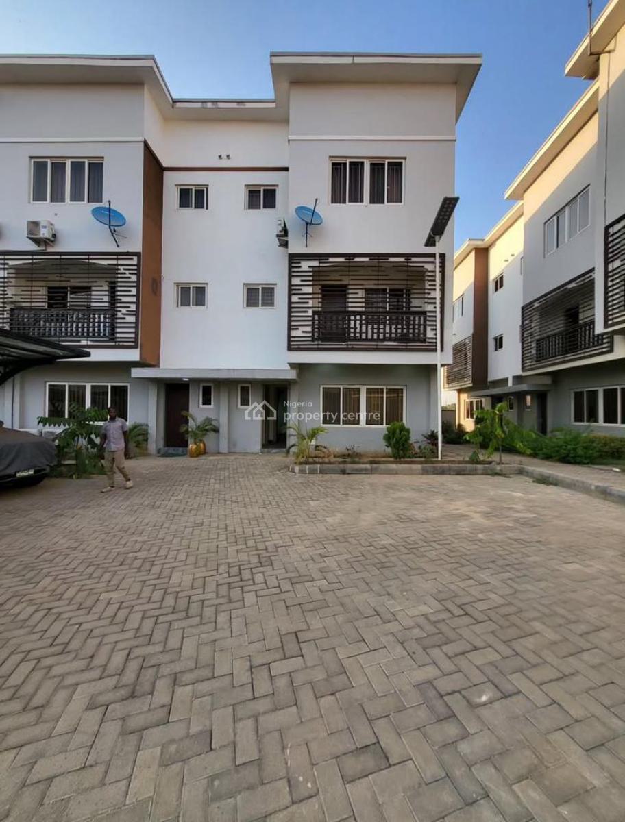 Brand New 4-bedrooms Terrace Duplex with Bq, By American International School, Idu Industrial, Abuja, Terraced Duplex for Sale