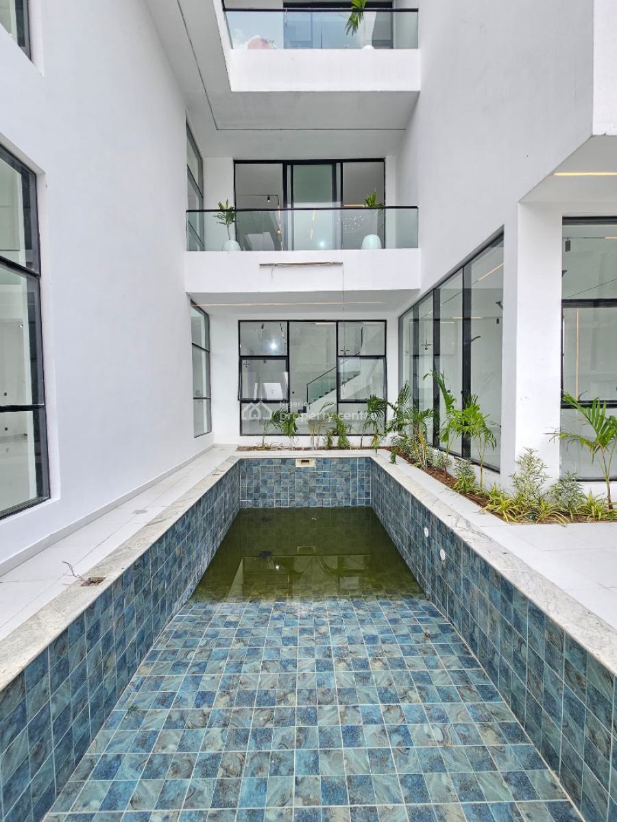 Aesthetically Appealing 5 Bedroom Mansion with Private Elevator, Pool, Fully Detached Duplex with Bq, Swimming Pool, Cinema, Rooftop Terrace, Osapa, Lekki, Lagos, Detached Duplex for Sale