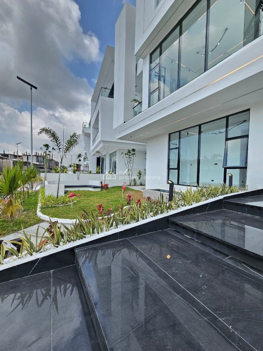 Aesthetically Appealing 5 Bedroom Mansion with Private Elevator, Pool, Fully Detached Duplex with Bq, Swimming Pool, Cinema, Rooftop Terrace, Osapa, Lekki, Lagos, Detached Duplex for Sale
