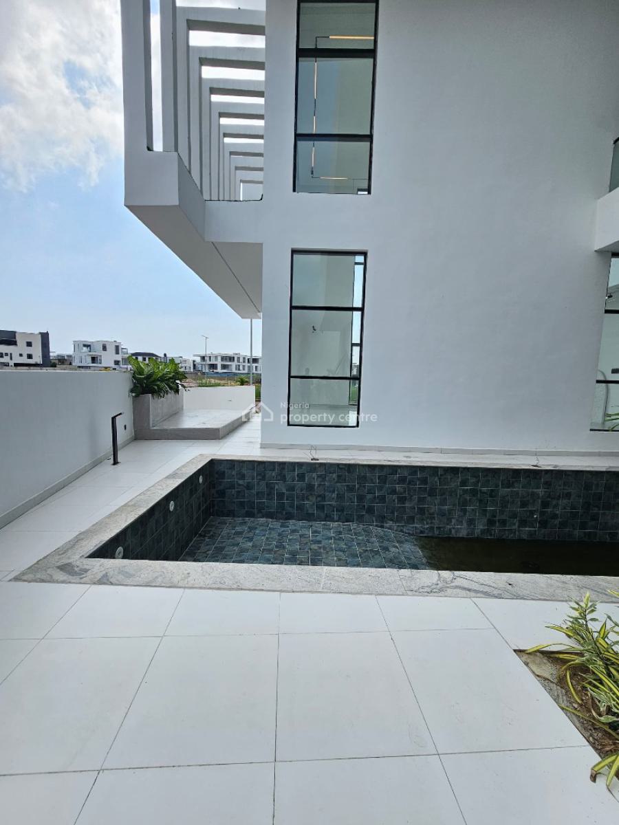 Aesthetically Appealing 5 Bedroom Mansion with Private Elevator, Pool, Fully Detached Duplex with Bq, Swimming Pool, Cinema, Rooftop Terrace, Osapa, Lekki, Lagos, Detached Duplex for Sale