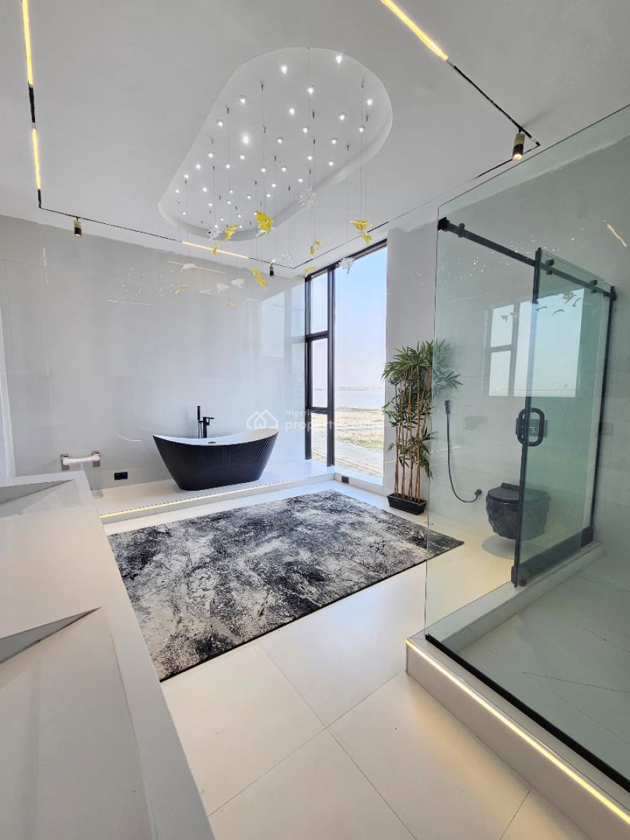 Aesthetically Appealing 5 Bedroom Mansion with Private Elevator, Pool, Fully Detached Duplex with Bq, Swimming Pool, Cinema, Rooftop Terrace, Osapa, Lekki, Lagos, Detached Duplex for Sale