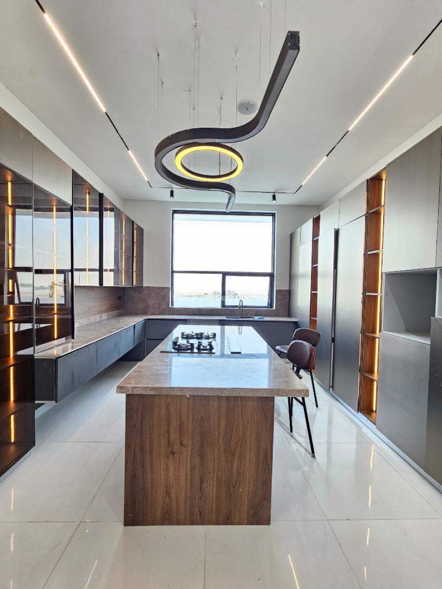 Aesthetically Appealing 5 Bedroom Mansion with Private Elevator, Pool, Fully Detached Duplex with Bq, Swimming Pool, Cinema, Rooftop Terrace, Osapa, Lekki, Lagos, Detached Duplex for Sale