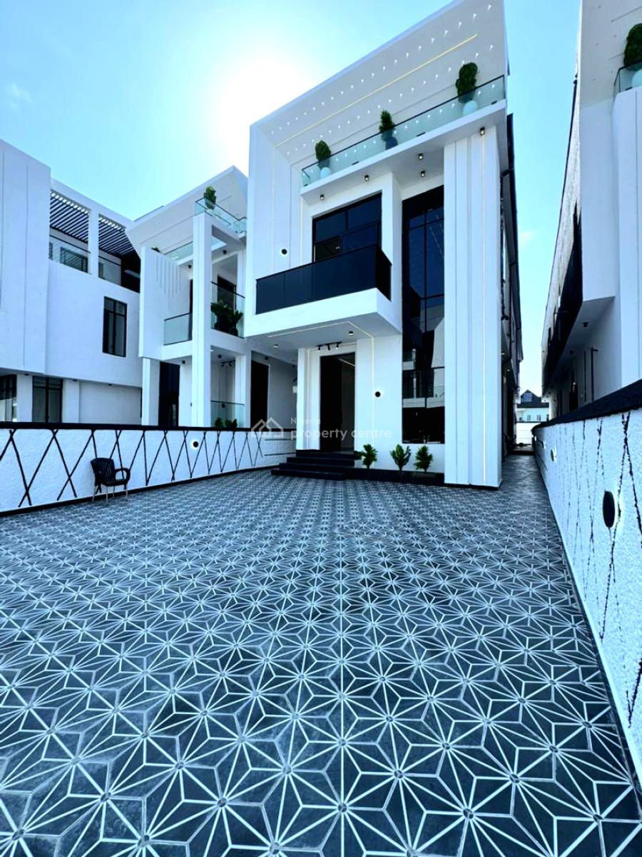 Majestic 5-bedroom Duplex with Swimming Pool & Bq, Chevron, Lekki, Lagos, Detached Duplex for Sale