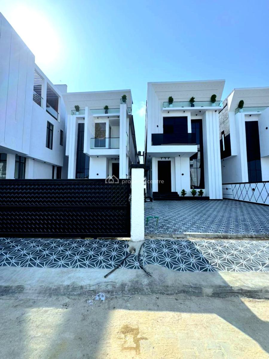 Majestic 5-bedroom Duplex with Swimming Pool & Bq, Chevron, Lekki, Lagos, Detached Duplex for Sale