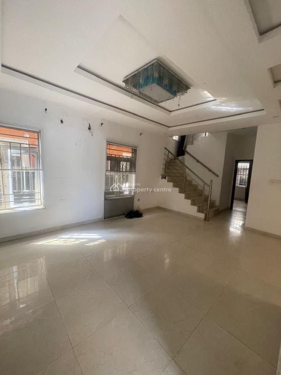 Spacious 5 Bedroom Fully Detached Duplex with Bq, Chevron, Lekki, Lagos, House for Rent