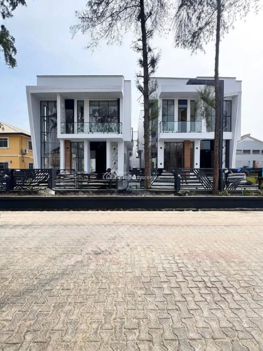 New 5 Bedroom Duplex + Bq & S/pool, Lekki County Homes, Ikota, Lekki, Lagos, Detached Duplex for Sale