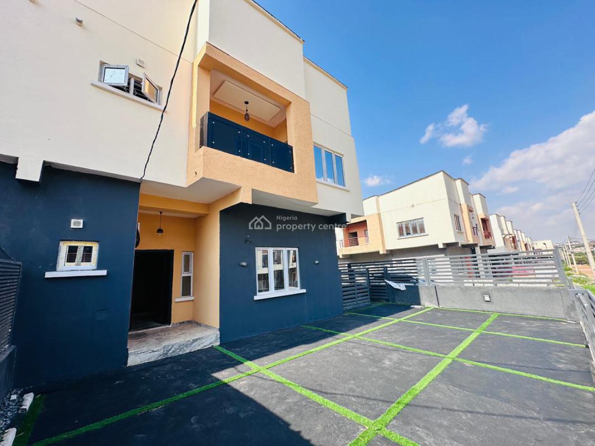 Mordern and Classic 4-bedroom Semi-detached Duplex with Bq, Life Camp, Abuja, Semi-detached Duplex for Sale