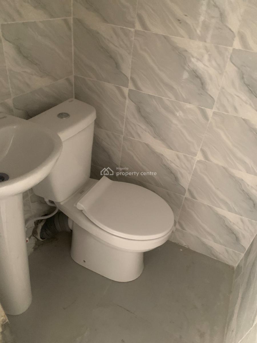 Brand New Mini Flat Upstairs with Pop Finishing, Guest Toilet, Abijo, Fidiso Estate, Ajah, Lagos, Mini Flat (room and Parlour) for Rent