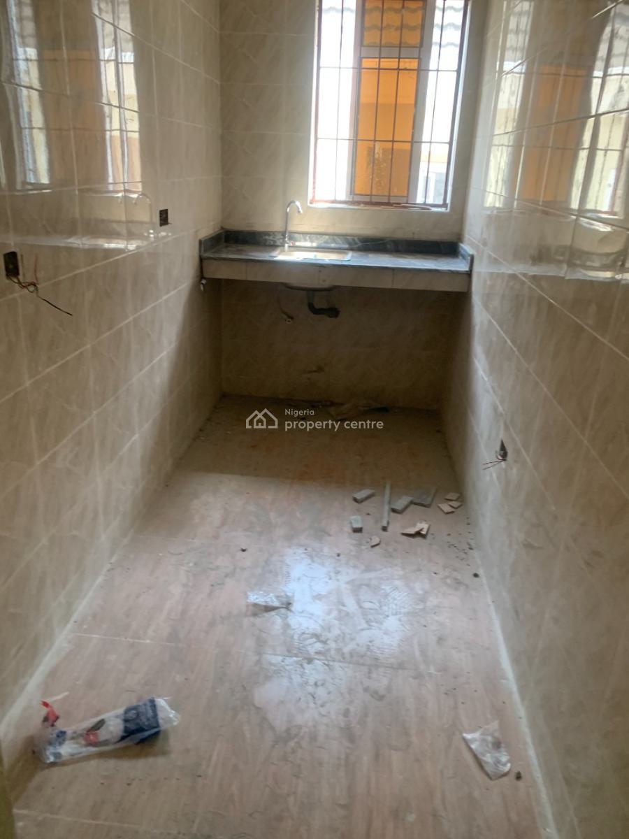 Brand New Mini Flat Upstairs with Pop Finishing, Guest Toilet, Abijo, Fidiso Estate, Ajah, Lagos, Mini Flat (room and Parlour) for Rent