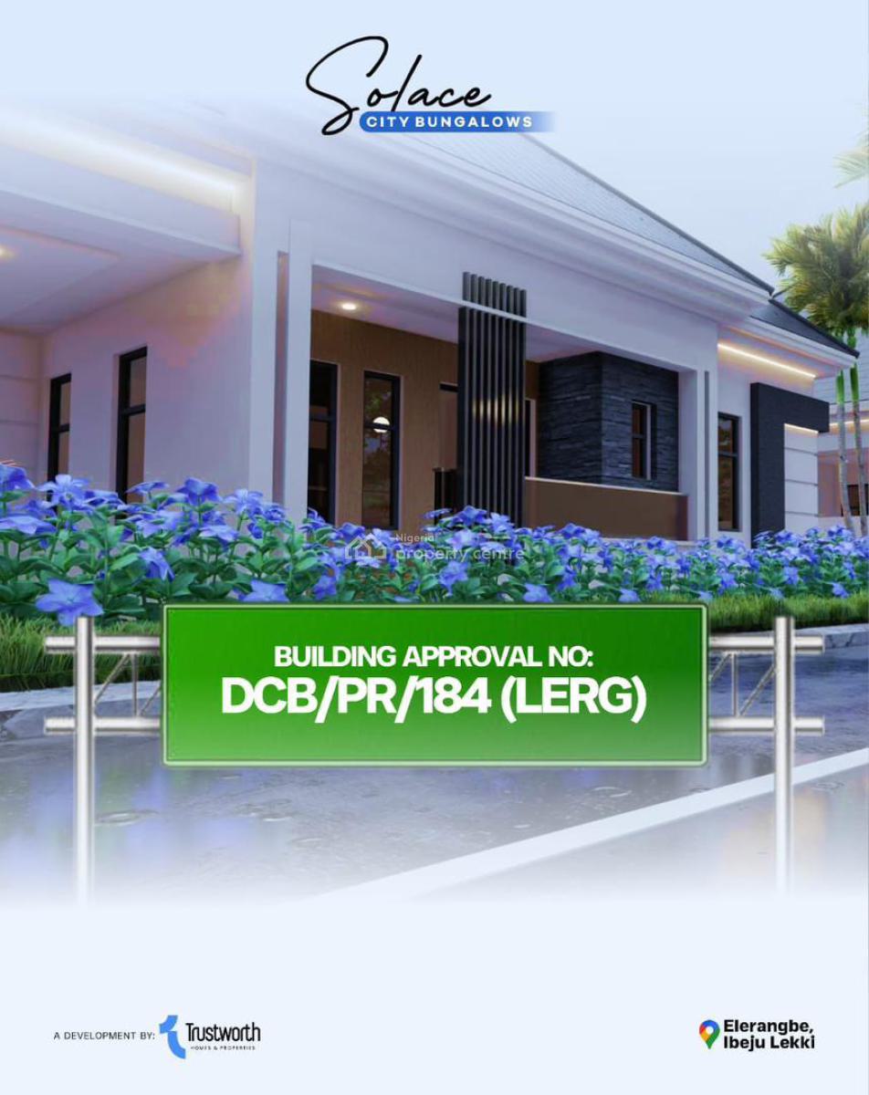 Luxurious 3bedrooms Bungalow with Bq, Solace City Bungalow, Ibeju Lekki, Lagos, Detached Bungalow for Sale